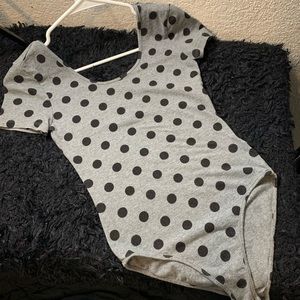 Polka dot body suit